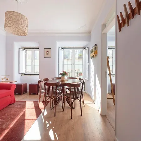Amazing Terrace And Riverview In Historical * Lizbona
